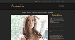 Desktop Screenshot of kristinahess.com